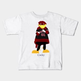 South Carolina Mascot Cocky Drawing Kids T-Shirt